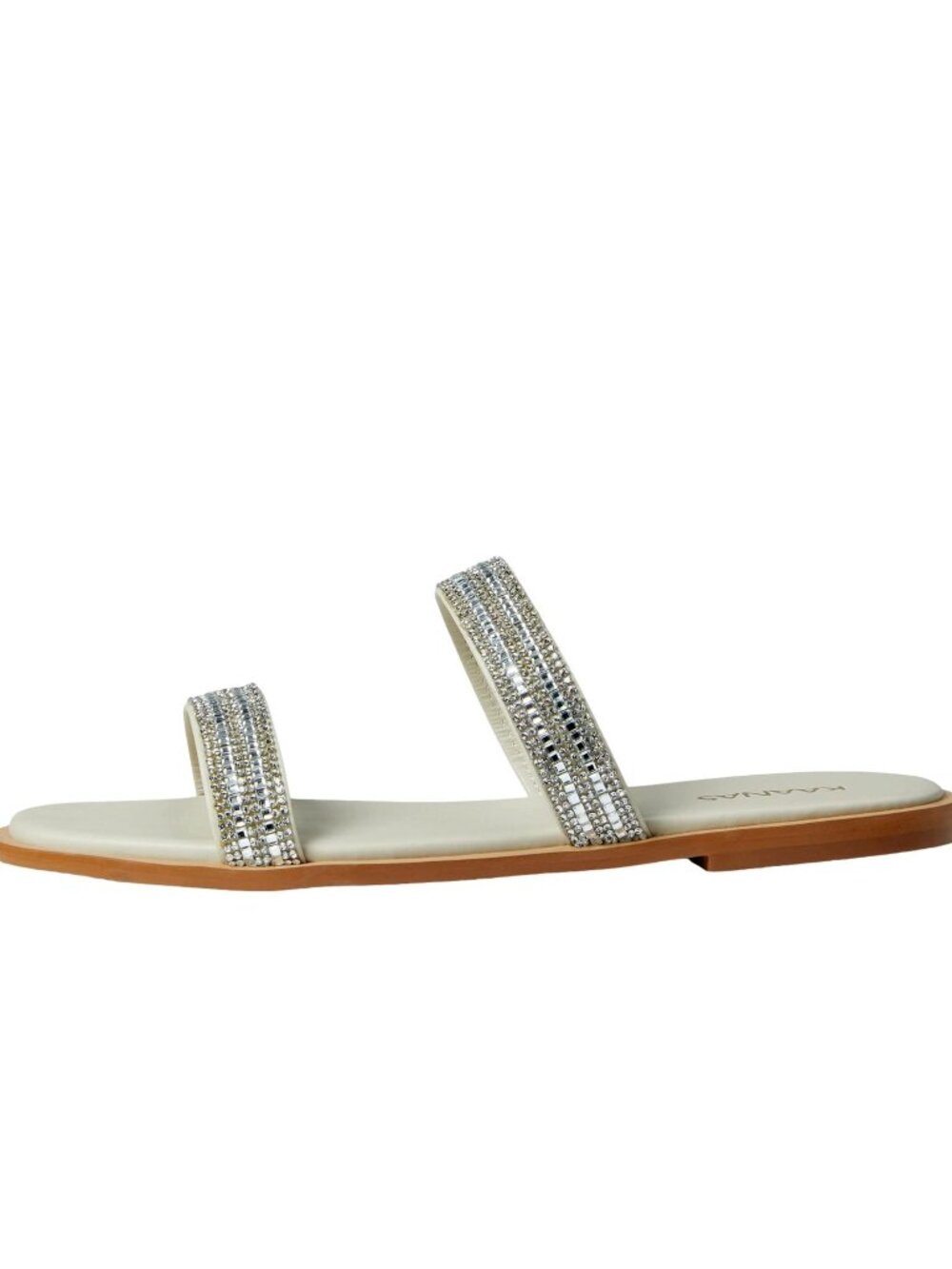 KAANAS Embellished Slide Sandals